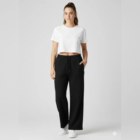 Abound Everyday Comfort Wide-Leg Oversized Sweatpants - Picture 1 of 11